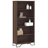 Book Cabinet Brown Oak 80x31x169 cm Engineered wood 3295316
