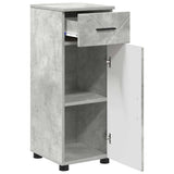Bathroom Furniture Set with Drawer 3 pcs Concrete Grey 3393036