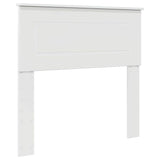 Headboard Gloss White Engineered wood 888346