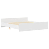 Bed Frame without Mattress White 180x200 cm Super King 3203768