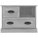 Bedside Cabinet Concrete Grey 60x39x45 cm 816364