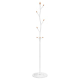 ZNTS Coat Stand White 177 cm Powder-coated Iron 377093