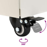 Parasol Base Manual White 45 x 45 x 45 cm Steel 42010369