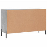 Sideboard Concrete Grey 100x36x60 cm Engineered Wood 828184