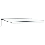 Awning Frame White 500 x 300 cm Polyester with PU coating 3331367