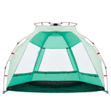 ZNTS Beach Tent 2-Person Sea Green Quick Release Waterproof 4005291