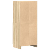 Kitchen Cabinet Sonoma Oak 57x41.5x131.5 cm Engineered Wood 860123