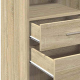 Highboard Sonoma Oak 30x42.5x124 cm Engineered Wood 846154