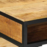 Writing Desk with Drawer Brown 80 x 50 x 75 cm Solid Mango Wood 374087