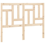Bed Headboard 140.5x4x100 cm Solid Wood Pine 818965