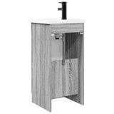 Bathroom Vanity with Sink Grey Sonoma 42 x 40 x 84.5 cm 890000