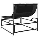 Garden Lounger Chair Anthracite 87x74x73 cm Steel and Textilene 42003022