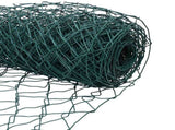 Chain Link Fence Green 2 x 10 m Steel 42033070
