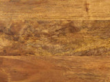 Coffee Table 45x45x40 cm Solid Wood Mango and Iron 356975