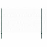 Welded Wire Fence 10 x 1.4 m PVC-Coated Steel Green 3336691