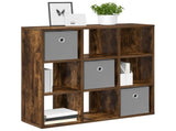 Sideboard with Drawer Smoked Oak 73.5 x 24 x 69.5 cm 8000480