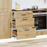 Kitchen Base Cabinet Kalmar Artisan Oak Engineered Wood 854288