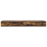Bed Drawers Smoked Oak 140 x 36.5 x 16.5 cm Engineered Wood 866951