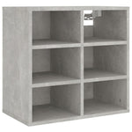 Shoe Cabinets 2 pcs Concrete Grey 52.5x30x50 cm 808693