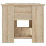 Coffee Table Sonoma Oak 79x49x41 cm Engineered Wood 809713