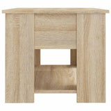 Coffee Table Sonoma Oak 79x49x41 cm Engineered Wood 809713
