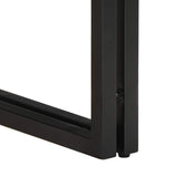 Coffee Table 50x50x35 cm Solid Rough Wood Mango 4016679