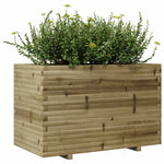 ZNTS Garden Planter 110x60x72 cm Impregnated Wood Pine 3282653