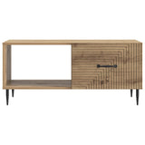 Coffee Table Artisan Oak 90 x 50 x 40 cm Engineered Wood 894964