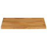 Table Top Live Edge 70x60x2.5 cm Solid Wood Mango 370547