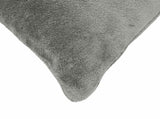Cushion Cover 6 pcs HEERLEN Dark Grey 80 x 80 cm Flannel 913772