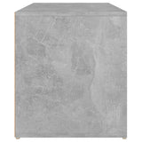 Bench Concrete Grey Engineered Wood Compact Entryway Bench 808670