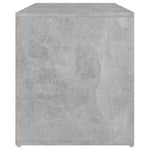 ZNTS Hall Bench 80x40x45 cm Concrete Grey Engineered Wood 808670