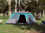 Camping Tent Dome 4-Person Blue Quick Release 4004231