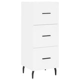 Highboard White 34,5x34x180 cm Engineered Wood 3199249