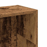 Bookcase Old Wood 80x24x109 cm Engineered Wood 857842