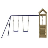 Outdoor Playset Impregnated Wood Pine 3279075