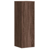 Plant Stand Brown Oak 33x33x100 cm Engineered Wood 852957