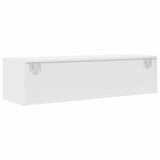 TV Cabinet with Drawer White 100 x 31 x 25.5 cm Engineered wood 861526