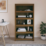 Book Cabinet Honey Brown 80x35x154 cm Solid Wood Pine 821692