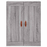 Highboard Grey Sonoma 69.5x34x180 cm Engineered Wood 3200047