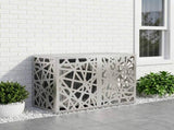 Air Conditioner Cover Silver 90 x 40 x 60 cm Stainless Steel 8014154