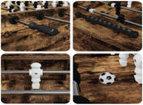 Foosball Table Smoked Oak 146.5 x 74 x 85 cm Engineered Wood 3378203