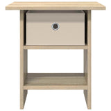 Bedside Table 2 pcs Sonoma Oak 41 x 40 x 45 cm Engineered Wood 8000441