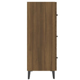 Sideboard Brown Oak 69,5x34x90 cm Engineered Wood 817350