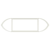 Raised Garden Bed White 140 x 40x 40 cm Steel 8011713