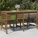 Garden Table Honey Brown 203.5x90x110 cm Solid Wood Pine 824105