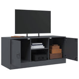 TV Cabinet Anthracite 99x39x44 cm Steel 841687