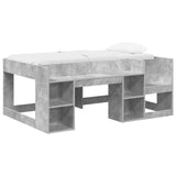 Kids'Bed Frame with Storage Concrete Grey 80 x 160 cm 3422622