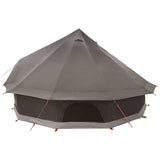 Tipi Tent Brown Grey 500 x 500 x 300 cm Polyester and Steel 42029033