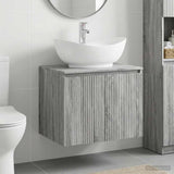 Bathroom Furniture Set Grey Sonoma Engineered Wood 3404346